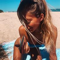 Mathilde Tantot in a bikini