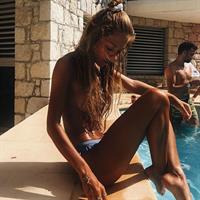 Mathilde Tantot in a bikini