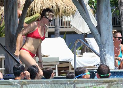 Charlize Theron in a bikini