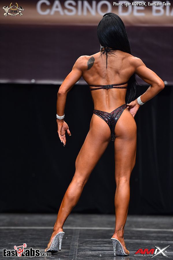 Lina Berjarano in a bikini - ass