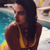 Nina Daniele in a bikini