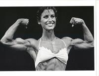 Rachel McLish in a bikini