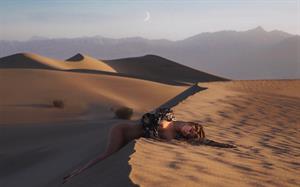 Sara Jean Underwood Nude Pictures Sara Jean Underwood nude desert picture