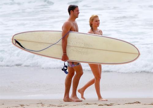 Margot Robbie in a bikini