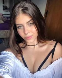 Ingrid Germanno taking a selfie