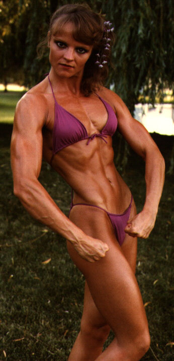 Anita Gandol in a bikini