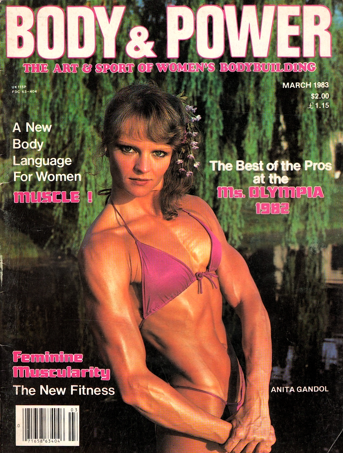 Anita Gandol in a bikini