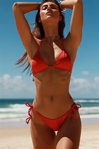 Stephanie Rayner in a bikini