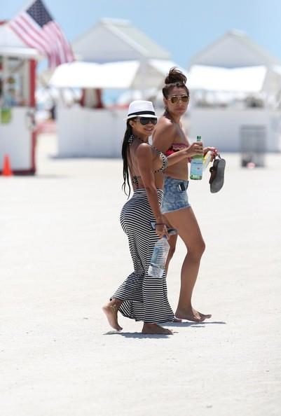 Vida Guerra in a bikini