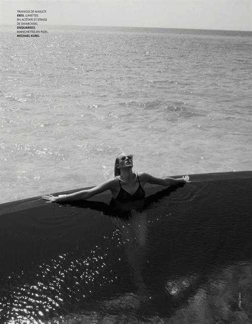 Anne Vyalitsyna in a bikini