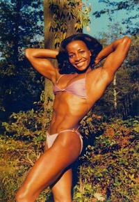 Carla Dunlap-Kaan in a bikini