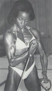 Carla Dunlap-Kaan in a bikini