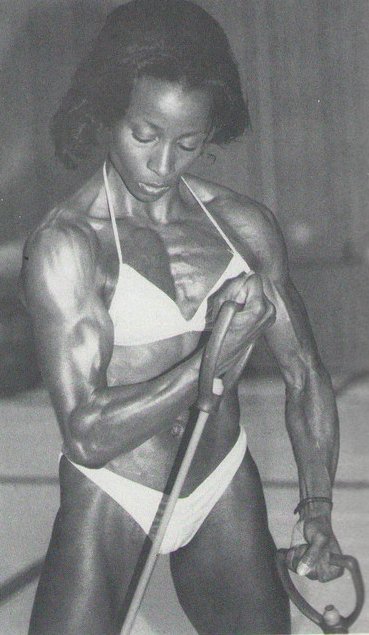 Carla Dunlap-Kaan in a bikini