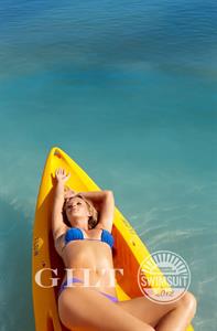 Anne Vyalitsyna in a bikini