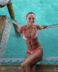 Rose Bertram in a bikini