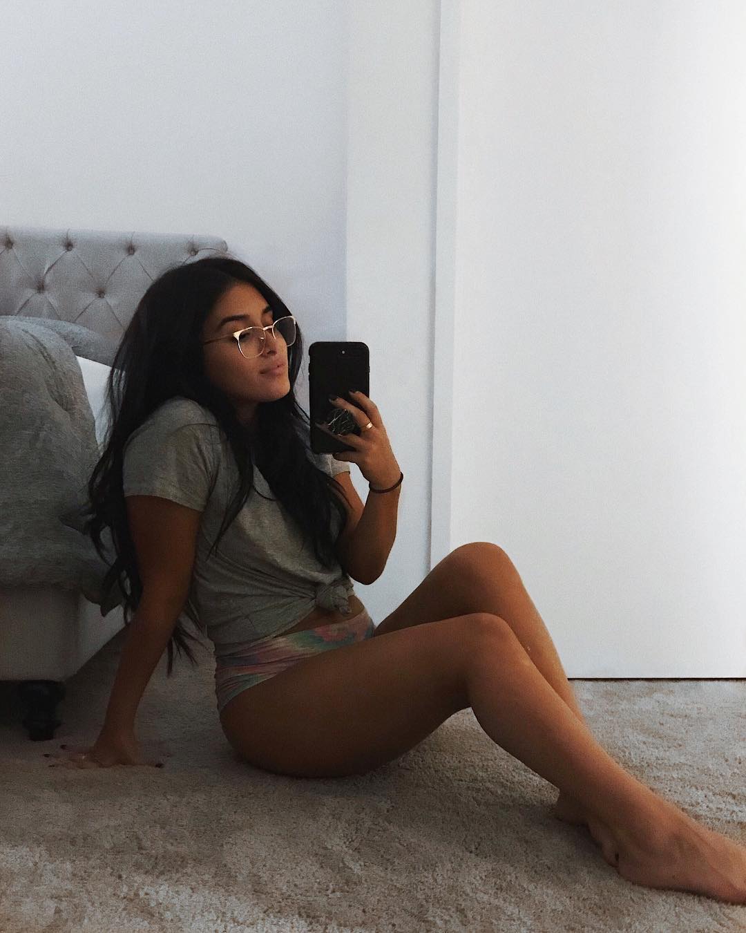 Jazmine Garcia taking a selfie