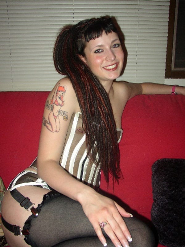 Diablo Cody in lingerie