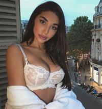 Chantel Jeffries in lingerie
