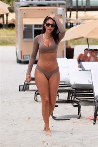 Chantel Jeffries in a bikini