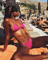 Melodie Monrose in a bikini