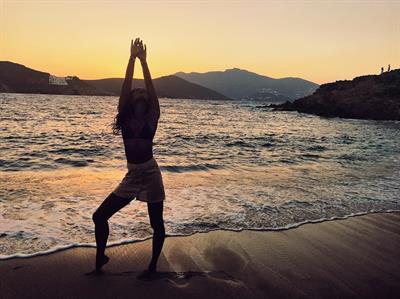 Melodie Monrose in a bikini