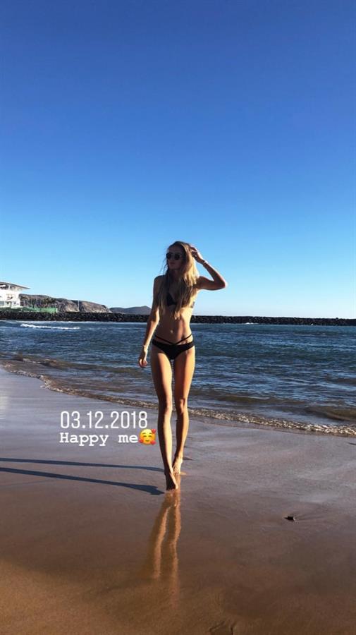 Alica Schmidt in a bikini