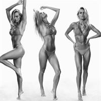 Elyse Knowles in a bikini