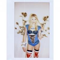 Lily Donaldson in lingerie