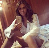 Elizabeth Hurley taking a selfie