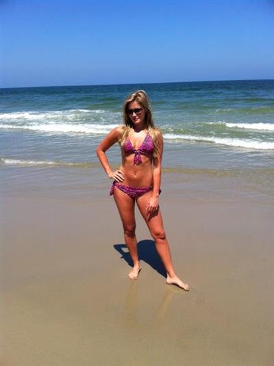 Justine Ezarik in a bikini