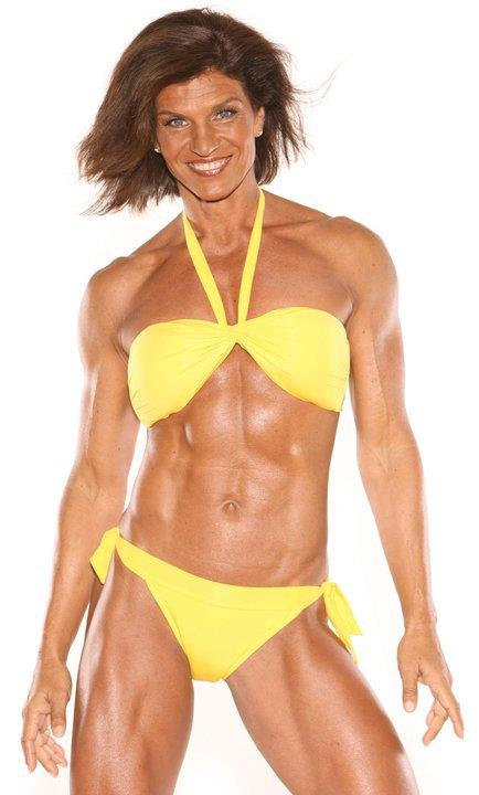 Marjo Selin in a bikini