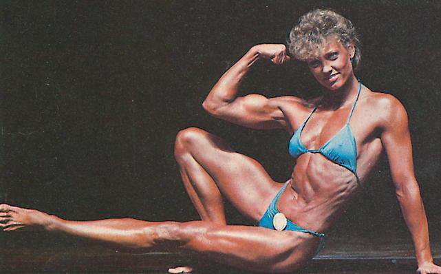 Inger Zetterqvist in a bikini