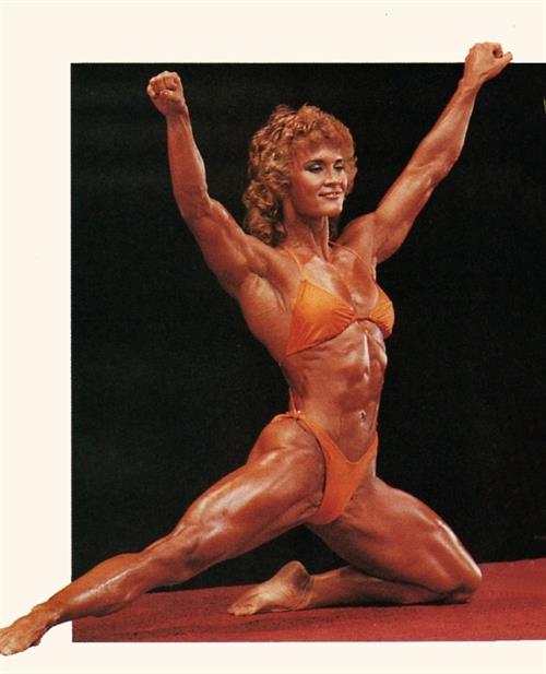 Cory Everson in a bikini