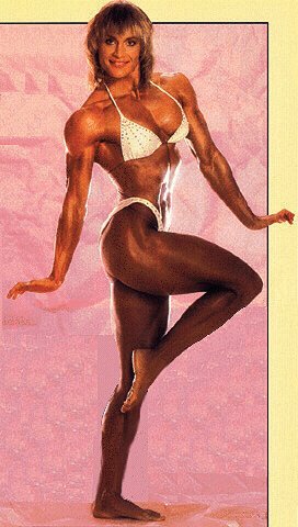 Cory Everson in a bikini