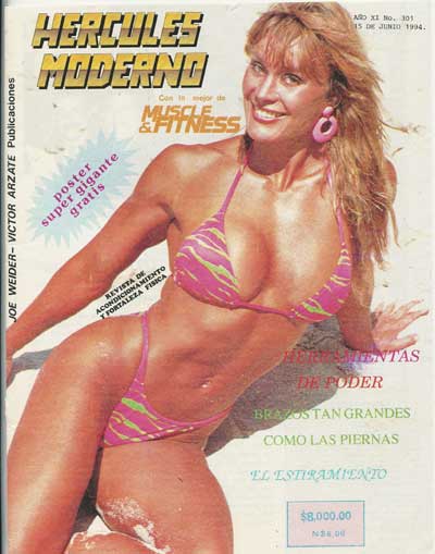 Cory Everson in a bikini