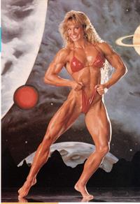 Cory Everson in a bikini