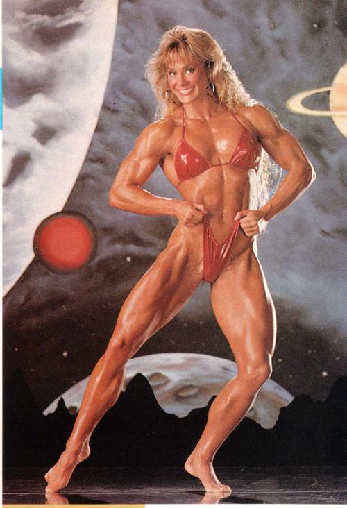 Cory Everson in a bikini