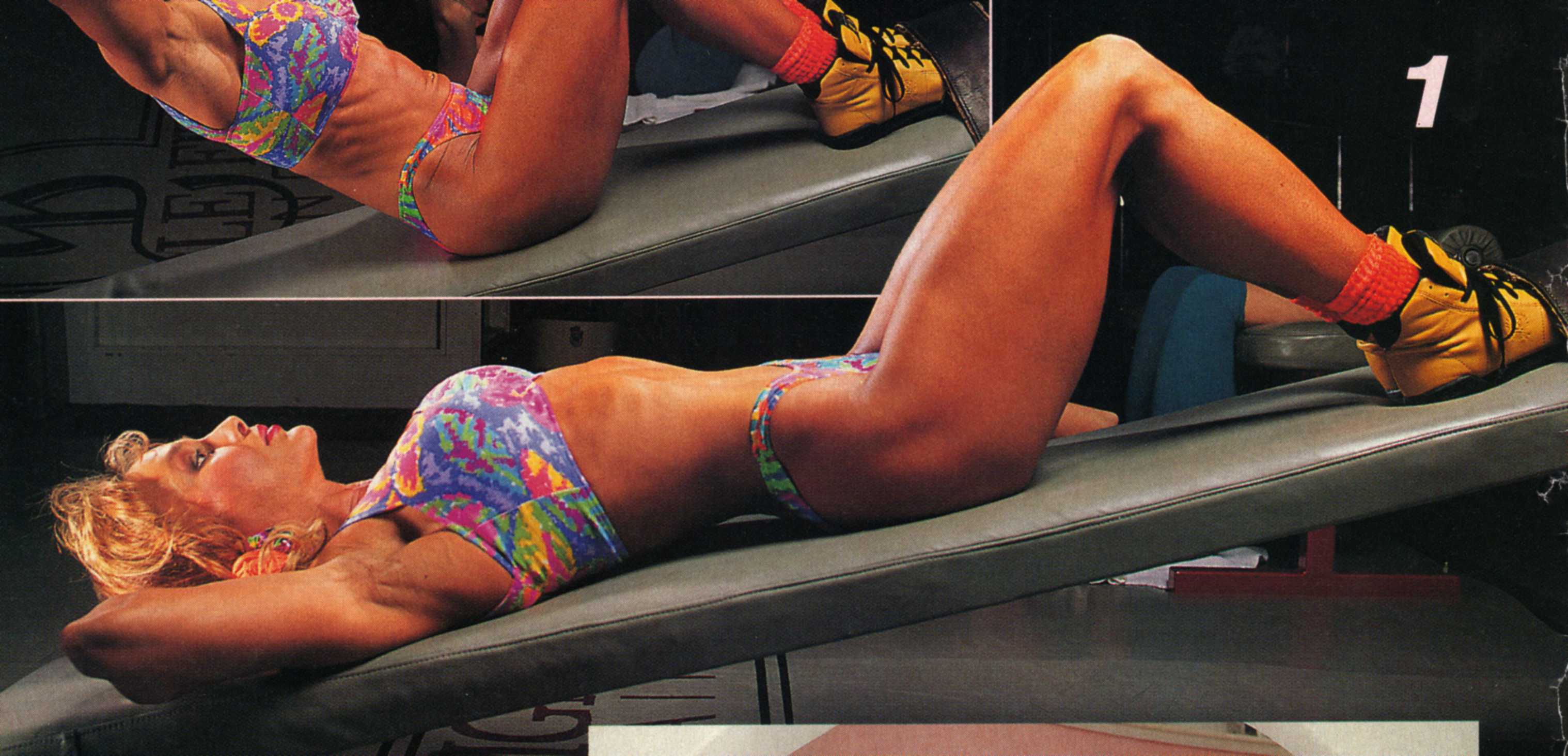 Cory Everson in a bikini