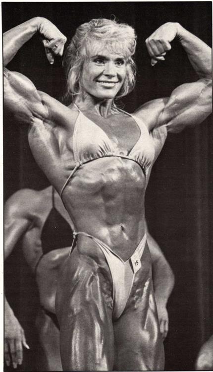 Cory Everson in a bikini