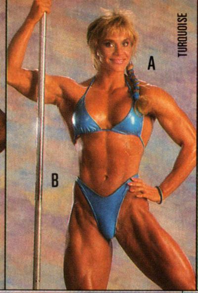 Cory Everson in a bikini