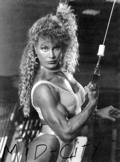 Cory Everson in a bikini