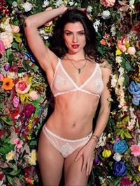 Nicole Harrison in lingerie