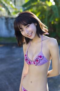 Rena Takeda in a bikini