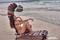 Robyn Lawley in a bikini