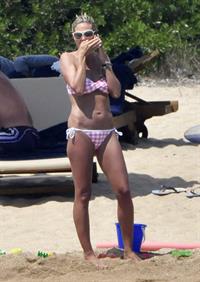 Heidi Klum in a bikini