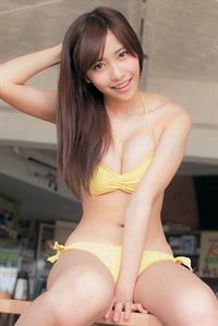 Hinako Sano in a bikini