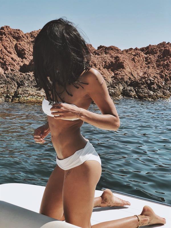 Tamara Marthe in a bikini