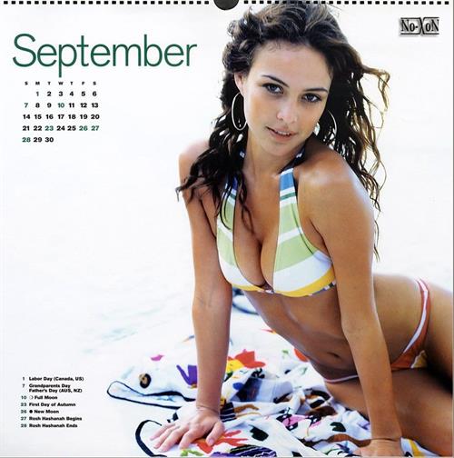 Josie Maran in a bikini