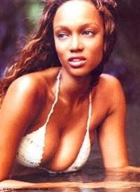 Tyra Banks in a bikini