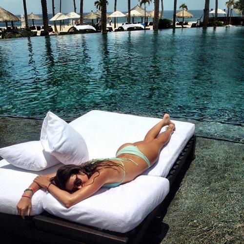 Anastasia Ashley in a bikini